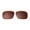 Brown - Polarized, variant on Walleva Black Polarized Replacement Lenses for Maui Jim Red Sands Sunglasses