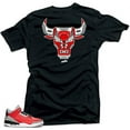 thumbnail image 2 of Shirt to Match Jordan 3 Red Cement 2020 Match Sneaker Tees, 100% Cotton Crew Neck T-Shirt with Short Sleeve, 2 of 7