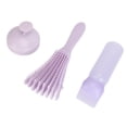 thumbnail image 1 of Oil Root Comb Applicator Bottle Scalp Massager Paddle Brush Set Soft Bristles For Men And Women, 1 of 8