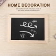 thumbnail image 5 of Double-Sided Blackboard Wooden Crafts Wooden Frame Small Blackboard Writing Message Board Home Decor, 5 of 5