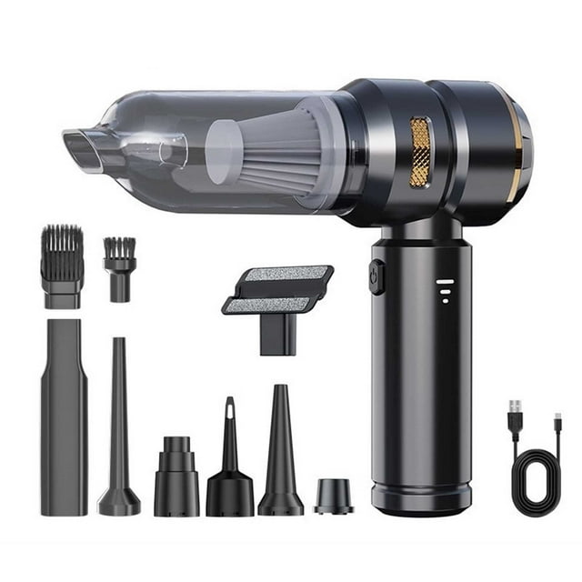 Binwennn High Power Cordless Car Vacuum Cleaner With Brushless Motor Handheld Blower Inflator Vacuum Border Shop Vac Rigid Hose Vacuum Brushes Filter Media Cup 7 Shop Vac Brush Attachment 1 7/8 Dryer