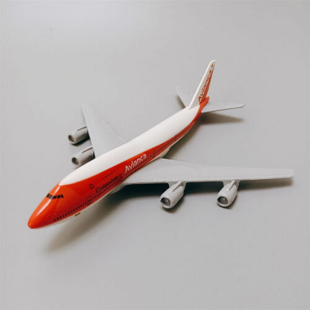 16cm Air Colombia Avianca B747-200 Airline Airplane Model Plane Diecast Aircraft