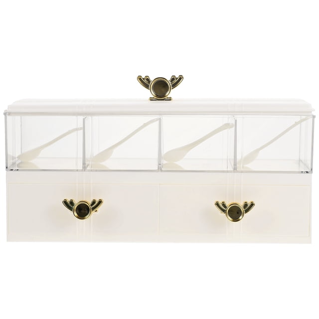 1 Ensemble de Boîte à Épices Double Couche Type Tiroir pour Cuisine