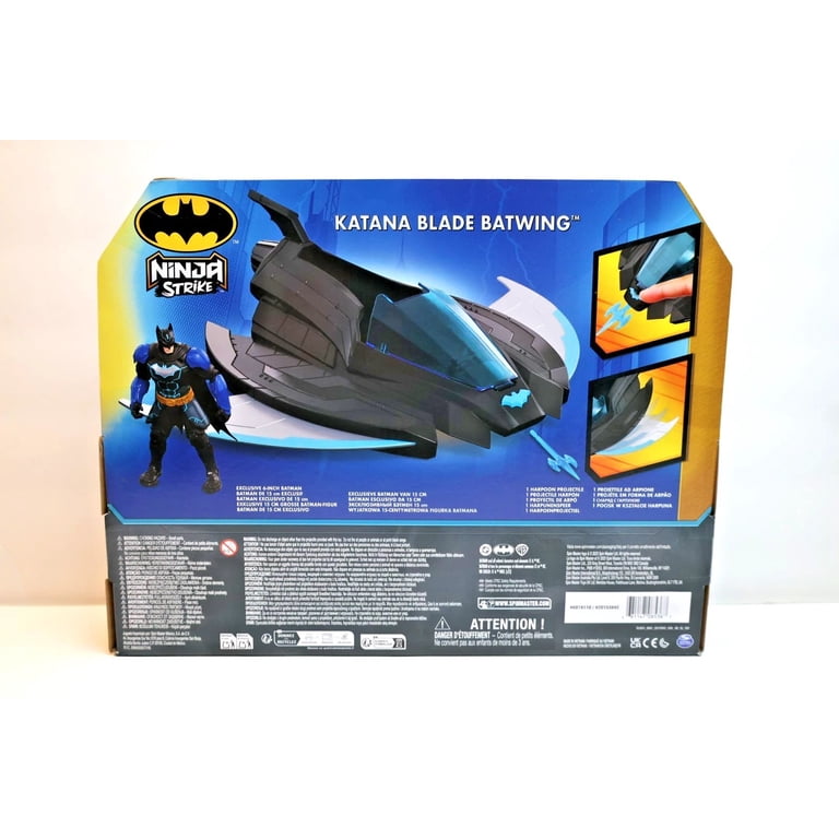 DC Comics Batman Ninja Strike Katana Blade Batwing & 6