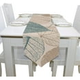 thumbnail image 4 of Coolnut 13"x70" Rectangle Cloth Table Runner Leafs Table Cover for Wedding Birthday Holiday, 4 of 5