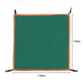 thumbnail image 1 of Waterproof Tent Cover with Elastic Box Hook for Sun Protection 85 85cm Orange, 1 of 8