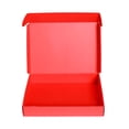 thumbnail image 1 of Caja de embalaje Color sólido Ángulo Embalaje Caja de papel corrugado Ropa portátil Almacenamiento de regalo Llevar Viajes domésticos Almacenamiento y organización del hogar Rojo 180x100x40mm Bewildely HA073124-08, 1 of 6