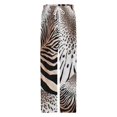 thumbnail image 4 of Zebra Leopard Print Mix Pajamas For Women Loose Retro Night Pajama Pants Comfortable Sleepwear Bottoms Homewear, 4 of 6