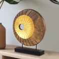 thumbnail image 3 of Decozen - Handmade Decorative Wooden Sculpture for Home Decor Acacia Wood, 3 of 8