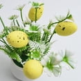 thumbnail image 4 of karymi Vibrant Easter Spotted Egg Simulation Plants Mini Potted Decor 5.11x4.33x3.14 in Multicolor Ornament for Table Centerpiece Spring Holiday Festive Accent Room Decor Birthday Gifts, 4 of 6