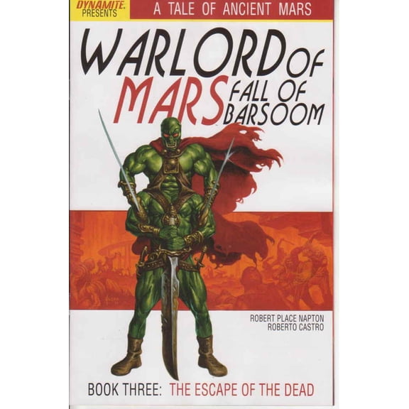 Warlord of Mars: Fall of Barsoom #3A VF ; Dynamite Comic Book