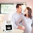 thumbnail image 5 of Sonogram Picture Frame Leaf and Wildflower Ultrasound Picture Frame with Baby Countdown Weeks for 4x3 Ultrasound Photo Bear Pregnancy Gifts for Expecting Parents Pregnancy Announcement, 5 of 9