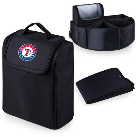 Kolder Texas Rangers Cooler - Texas Rangers Trunk Boss Organizer with Cooler - Black - No Size