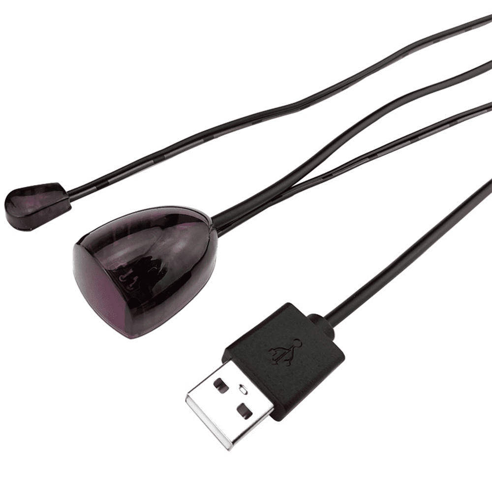 HZKAICUN Infrared Remote Extender Cable, IR Repeater Cable USB Infrared