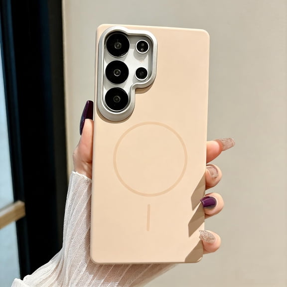 for Samsung Galaxy S26 Ultra Magnetic Case, Military Grade Protection, Rugged Case Compatible with Mag-Safe, Non-Yellowing, Shockproof Anti-Scratch Cover for Samsung Galaxy S26 Ultra, Desertgold