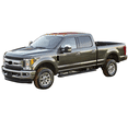 thumbnail image 5 of Ikon Motorsports Compatible with 17-23 Ford F250 Superduty Crew Cab V Style Running Board Side Step Bar Pair, 5 of 5