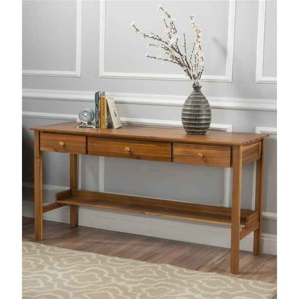 Wood Desk in Teak Finish - Walmart.com - Walmart.com Wood Desk in Teak Finish - Walmart.com - Walmart.com