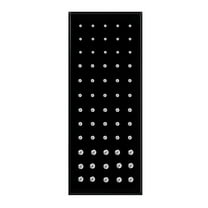 DESIGNICE 60Pcs Nose Studs For Women Men 316L Stainless Steel CZ Nose Piercing Jewelry L Shaped Nose Rings Bone 6 Mm Hoop 14mm Ring 18 Gauge Stud 12mm Clicker Hoop Silicone Earring Large