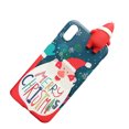 thumbnail image 4 of Christmas Mobile Phone Case Snowflake Santa Claus TPU Protective Cover, Replacement for iPhone X/XS, Type 7 Workhe, 4 of 8