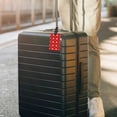 thumbnail image 2 of Balery White and Green Polka Dot Print Durable Luggage Tags with Secure Strap, Personalized Travel ID Tags for Suitcases, Bags, and Backpacks - Easy Identification for Men and Women, 2 of 8