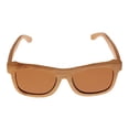 thumbnail image 2 of Gafas de sol polarizadas de madera de bambú Yuyangstore Marron oscuro, 2 of 8