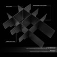 thumbnail image 2 of DNA Motoring ZTL-Y-0025 For 2015 to 2018 Ford F150 Center Console Organizer Tray Insert Divider Clapboards, 2 of 5