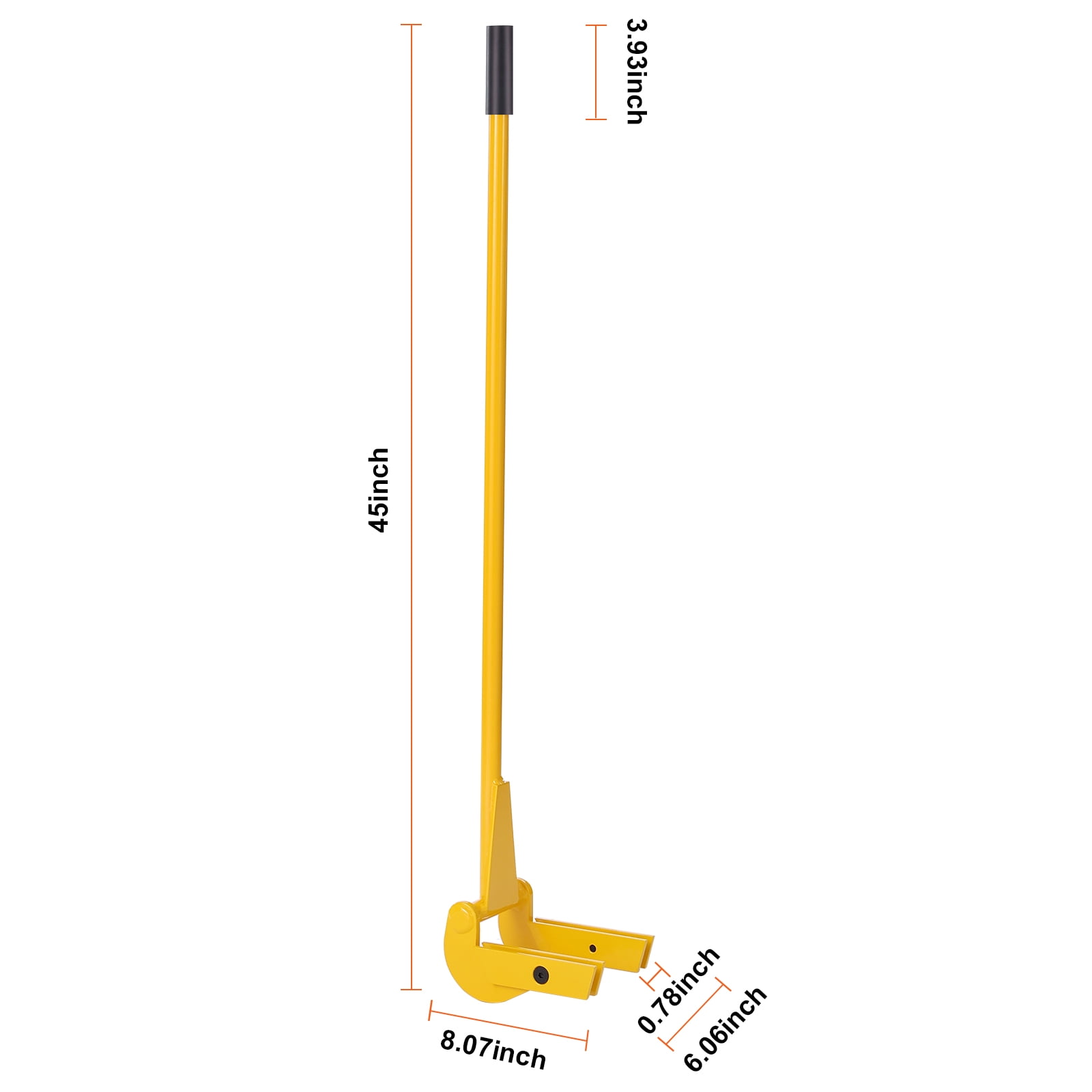 KFFKFF Pallet Buster Deck Wrecker Pallet Tool Pry Bar 41-Inch Handle 2000 lbs