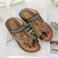thumbnail image 4 of Vedolay Summer Sandal Women's Comfy Sandals Breathable Summer Orthopedic Open Toe Sandals,Black 7, 4 of 5