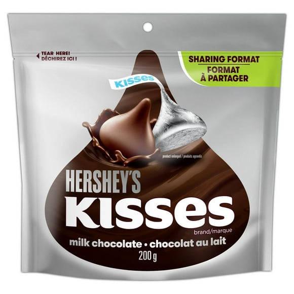 HERSHEY'S KISSES Milk Chocolates, 200 g