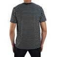 thumbnail image 2 of PlayStation Unisex Embroiled Logo Striped Adult Short Sleeve T-Shirt, 2 of 5