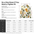 thumbnail image 5 of Lsque Sunny Yellow SunFlower UPF 50+ Lightweight Sun Protection Men's Women's Long Sleeve Shirt, Hoodie Performance -Medium, 5 of 9
