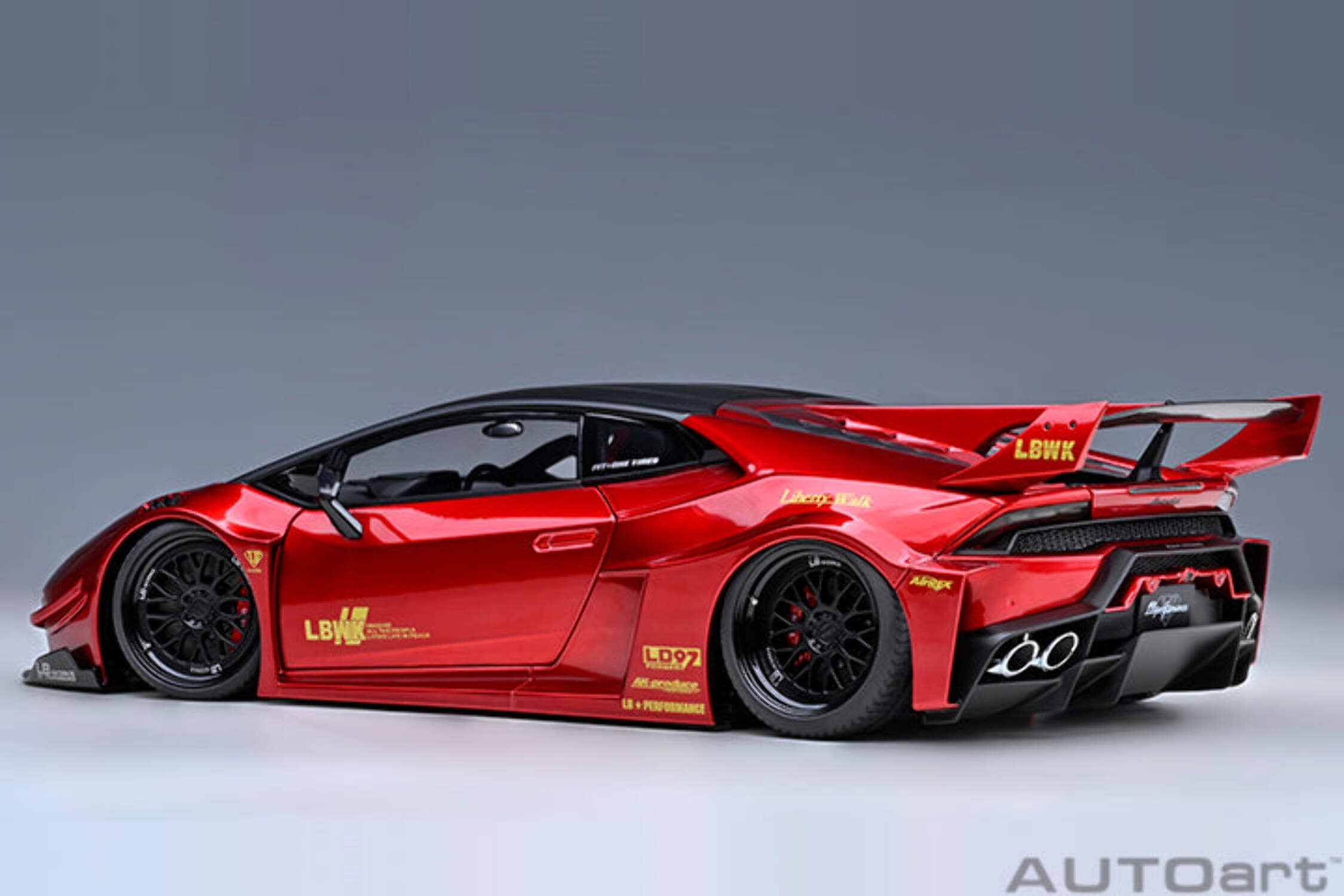 自動車 AUTOart 1/18 Lamborghini LB Performance Autoart Liberty Walk LB Silhouette Lamborghini Huracan GT