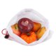 thumbnail image 3 of Bolsa de compras con cordón de almacenamiento, malla reutilizable para frutas y verduras, 5 uds., 50D, pequeña, 3 of 8