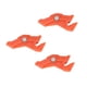 thumbnail image 2 of 3 soportes para tanques de gas para exteriores, trípodes portátiles antideslizantes para cartuchos de gas. naranja, 2 of 9