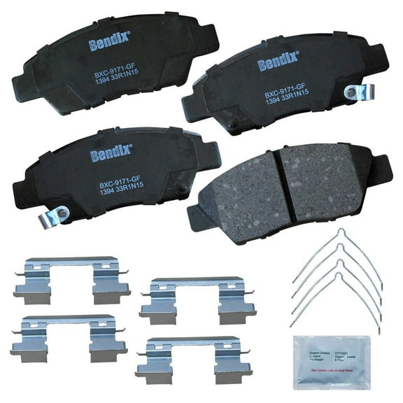 Disc Brake Pad Set Fits select: 2009-2012,2015-2019 HONDA FIT