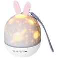 thumbnail image 3 of Baby Projector Night Light, Led Kids Night Light Music Light Light 360 Rotation, 8 Songs, 6 Projecting Movies, Stars Kids Projector Light, 3 of 5