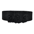 thumbnail image 2 of Cinturón de cintura elástica Cinturón ancho de la aleación para mujeres para la decoración de la blusa de ropa Negro, 2 of 8