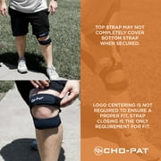 Cho-Pat Dual Action Knee Strap, Double-Layer Support for Chondromalacia, Osgood Schlatter’s, and Knee Pain Relief, Small