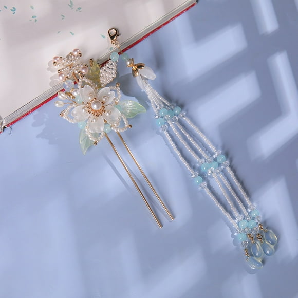 Hytrove Accesorio Japonés Para Con Floral Ideal Para Peinados Y Regalos Especiales