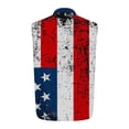 thumbnail image 4 of LEKWK Patriotic Shirts for Men Sleeveless Button Down Muscle Tank Tops American Flag Printed Loose Fit Casual Tops Summer Fashion 4Th Of July Shirts, 4 of 4