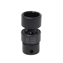 SUNEX 3/8" Dr. 3/4" 12 Point Universal Impact Socket