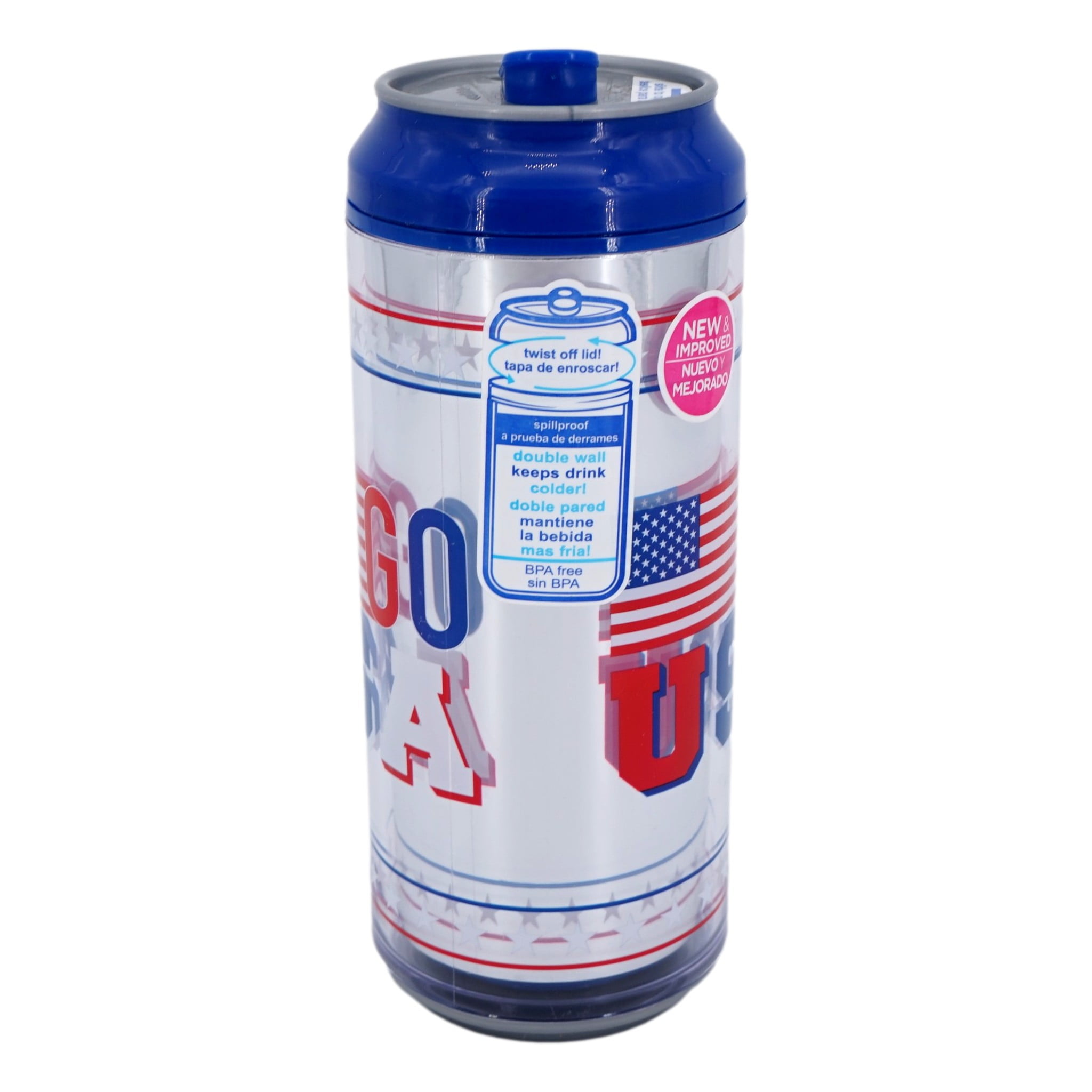 20 oz. Bulk 48 Ct. Personalized Can-Shaped Reusable BPA-Free