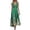 Green, variant on Dresses for Women Sleeveless Floral Maxi Dresses V Neck Spring Dresses for Women Flowy A-Lined Chiffon Long Maxi Dresses Blue XXL