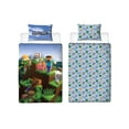 thumbnail image 3 of Minecraft Epic Duvet Cover and Pillowcase Set, 3 of 5