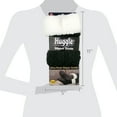 thumbnail image 7 of Huggle Slipper Socks, Ultra Plush Cable-Knit Non Slip Socks, Fleece Lined, One Size Unisex, Gray, 7 of 7