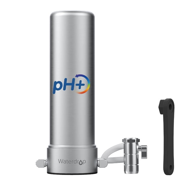 Filtro de agua Waterdrop alcalino para grifo de fregadero de 8000 galones