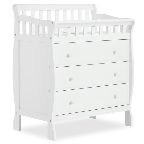 Dream On Me Marcus Changing Table And Dresser, White