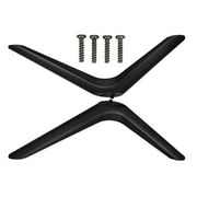 SOPOTUTU Insignia TV Stand Legs Plastic Black 1 Pair Easy Installation