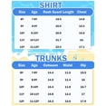thumbnail image 5 of Aideaone 2 Piece Boys Swim Set with Swim Trunks Kids Rashguard Swimsuits Qiuck Dry Size 7-12, 5 of 5