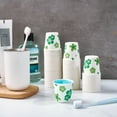 thumbnail image 6 of JOLLY CHEF [300 Pack] Paper Cups, 3oz Disposable Bathroom Cups, Mouthwash Cups, Cold Disposable Drinking Cup for Party, Picnic, BBQ, Travel, and Event, Green Floral, 6 of 7